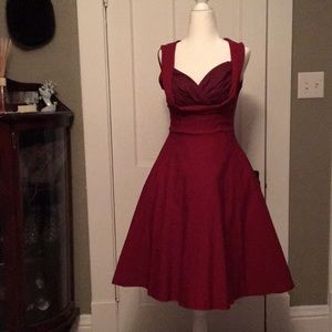 Vintage 1950s inspired dress